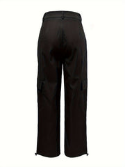 Y2k Letter Graphic Outdoor Sports Pants Women's Activewear