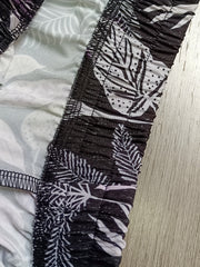 Floral Print Drawstring Loose Pants