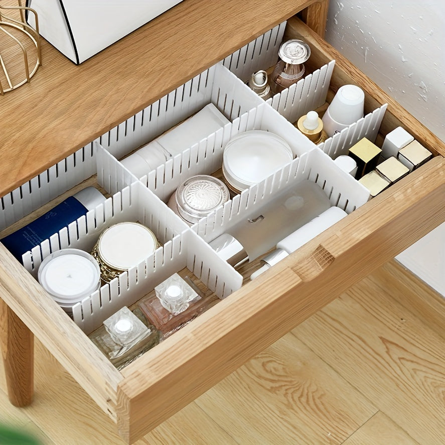 5pcs Drawer Divider Layer Board Organizer DIY Home Drawer