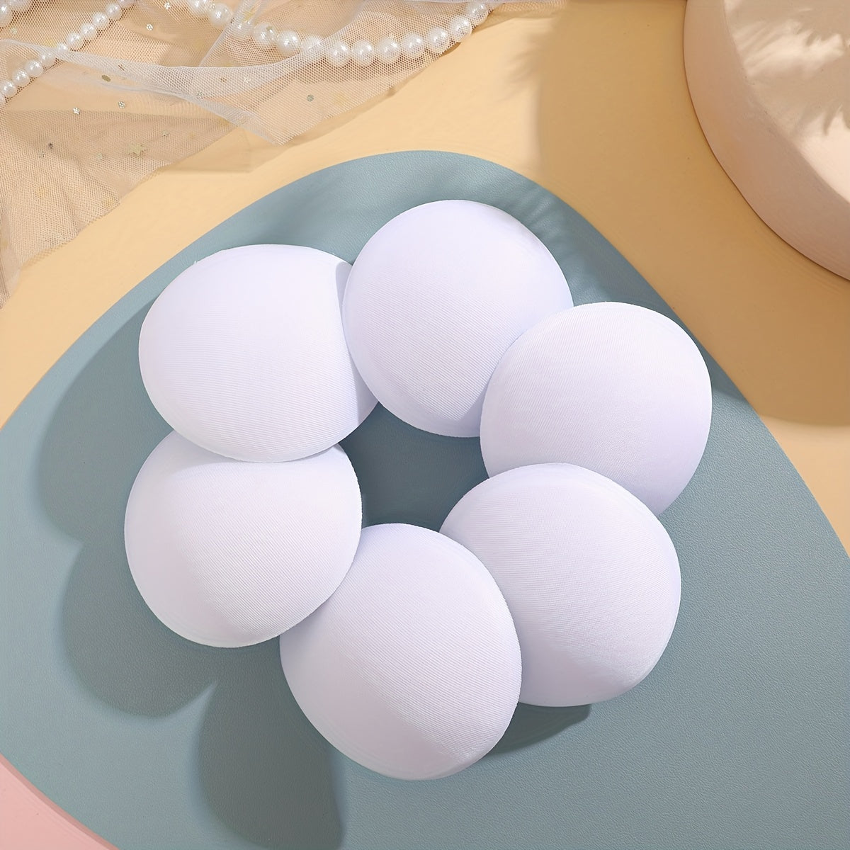 3 Pairs Reusable Bra Insert Pads Soft & Comfy Chest Enhancer Pads