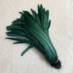 10pcs Rooster Feather Shape Western Style Hair Accessories