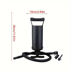Portable Manual Air Pump with Extended Hose for Inflatables