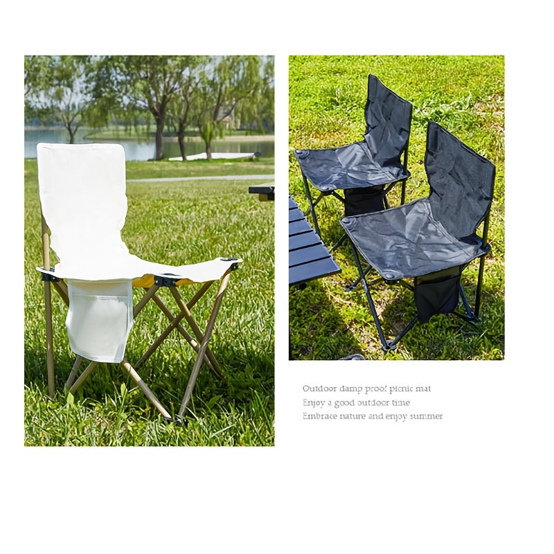 Outdoor Folding Chair Portable Durable Chair For Self Driving Camping Picnic