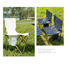 Outdoor Folding Chair Portable Durable Chair For Self Driving Camping Picnic