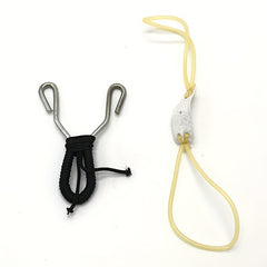 2pcs Stainless Steel Slingshot Outdoor Toys for Outdoor Entertainment