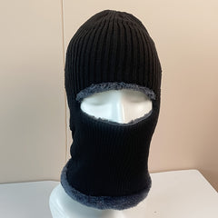 Knitted Balaclava Hat Winter Scarf Ear Protection