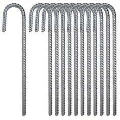 Heavy Duty Steel Ground Anchors 8mm 5/10/20pcs