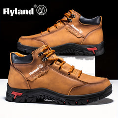 FLYLAND Men's Chukka Ankle Boots Outdoor Sport Shoes