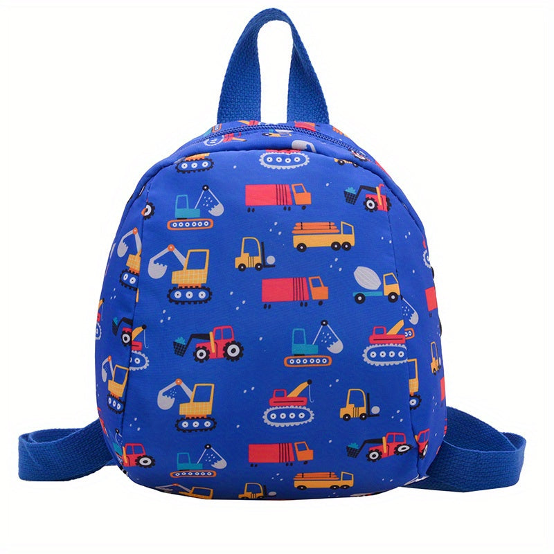 Excavator Print Lightweight Backpack for Kids