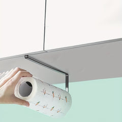 Clip Type Paper Towel Holder for Under Cabinets