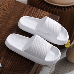 Men's Cloud Slides Casual Non slip Platform Slippers Comfortable House Shoes