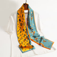 Satin Scarf For Women Long Neck Scarf Silky Feel Hair Bag Wrist
