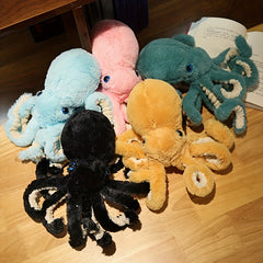 8in Octopus Furry Halloween Decoration