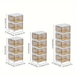 Transparent Shoe Box Storage Artifact Dust-proof Rack