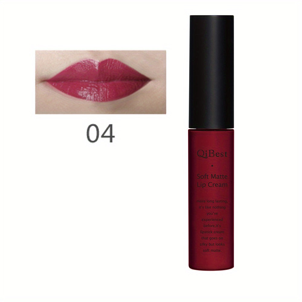 Matte Velvet Lip Glaze Waterproof Long Lasting Lip Gloss