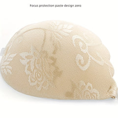 Push Up Strapless Bra Jacquard Stick On 2 Pairs