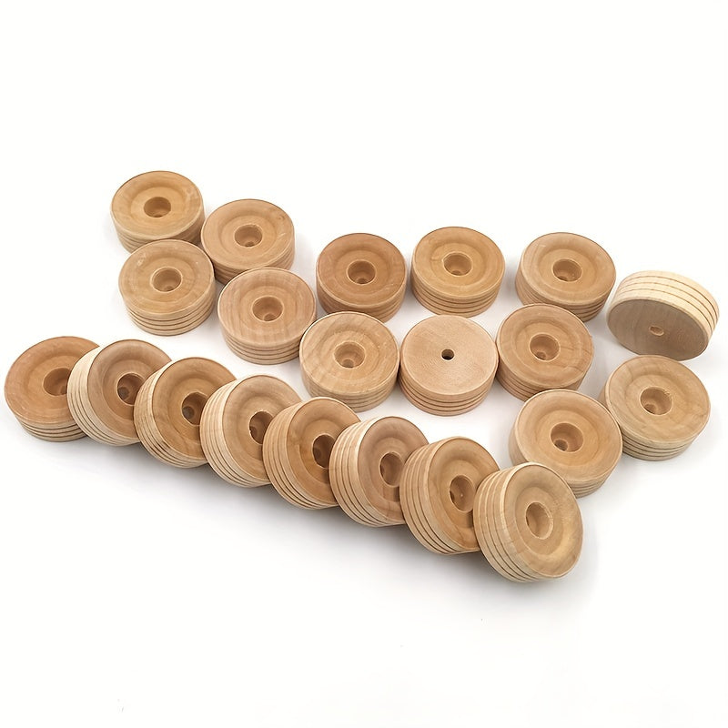 DIY Wooden Toy Car Craft Pattern - Create Your Own Unique Wooden Wheel
