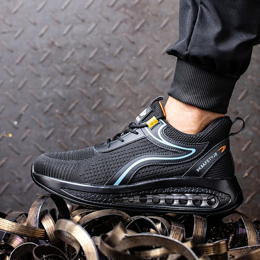 Unisex Comfortable Work Shoes Puncture Proof Non Slip Sneakers
