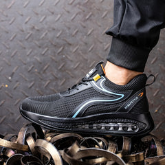 Unisex Comfortable Work Shoes Puncture Proof Non Slip Sneakers