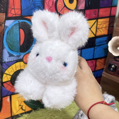 Fluffy Rabbit Plush Toy for Kids Girls