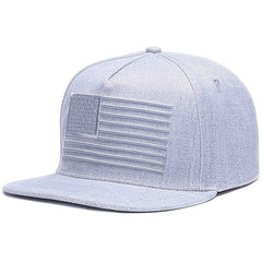 Men's American Flag Embroidered Hip Hop Baseball Cap