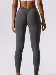 High Stretch Butt Lifting Leggings High Waist Training Fitness Sports Pants