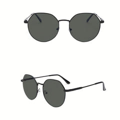 Vintage Round Metal Sunglasses