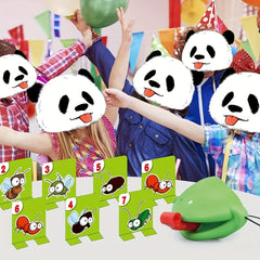 Catch Bugs Game Family Board Games Lizard Mouth Mask Party Funny