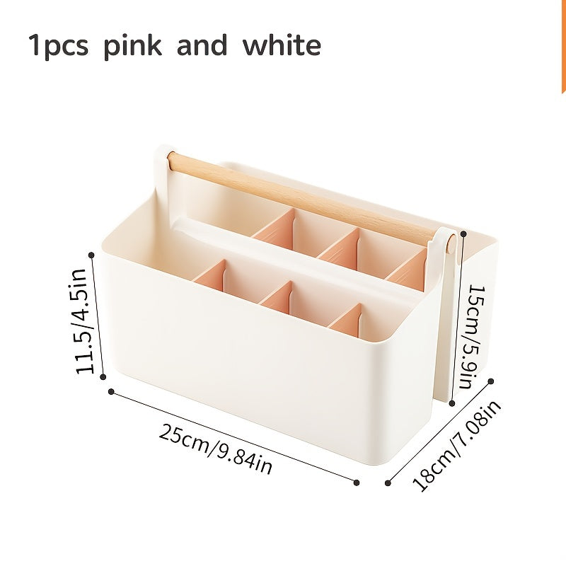 Marker & Pencil Organizer Box with Handle Durable Storage Solution