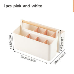 Marker & Pencil Organizer Box with Handle Durable Storage Solution