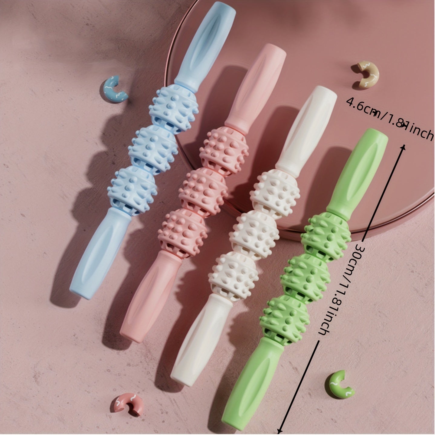 Muscle Massager Roller for Fitness Training & Massage - Relieves Soreness