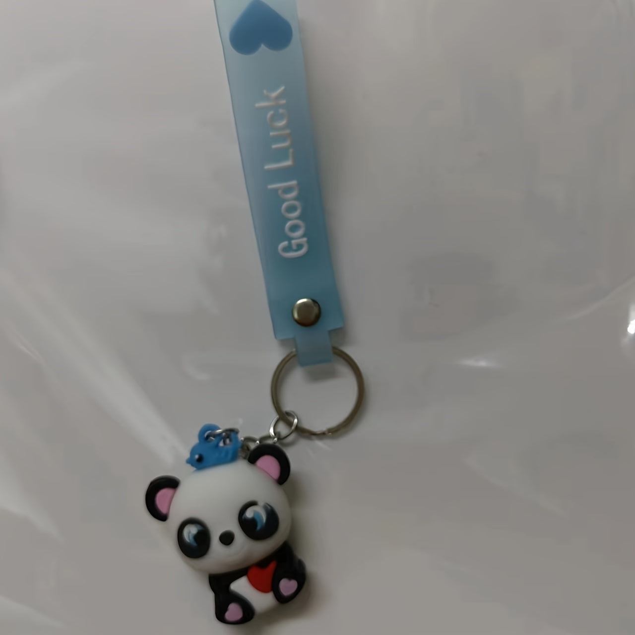 Panda Doll Keychain Pendant Car Bag Decoration