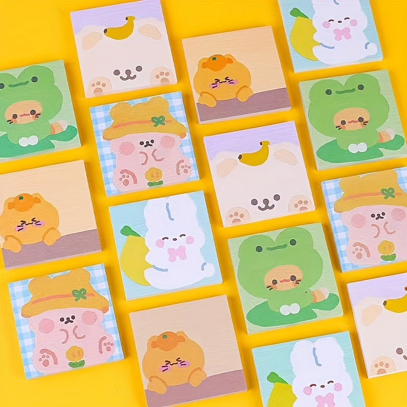 80pcs Cartoon Sticky Notes for Kids Teens Adults
