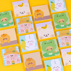 80pcs Cartoon Sticky Notes for Kids Teens Adults
