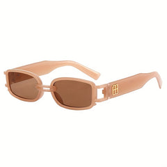 Square Frame Sunglasses Tinted Wrap Around Glasses UV400