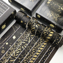 10pcs Bronzing Hand Account Tape Set 3 Meters
