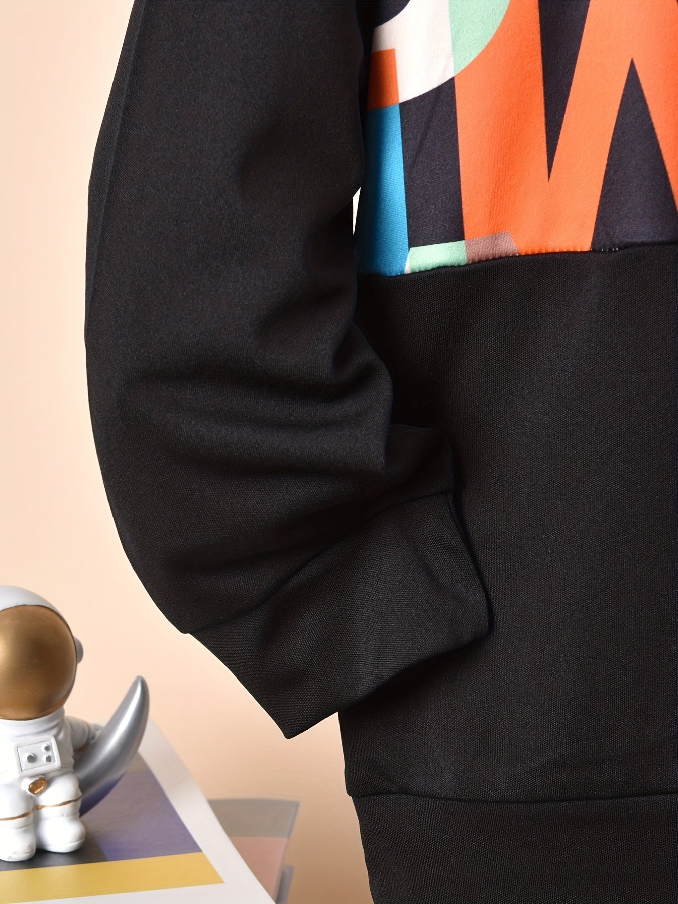 Boys Hooded Sweatshirt Set Kids Winter Outfit