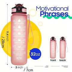 Gradient 1L Sports Water Bottle - BPA Free