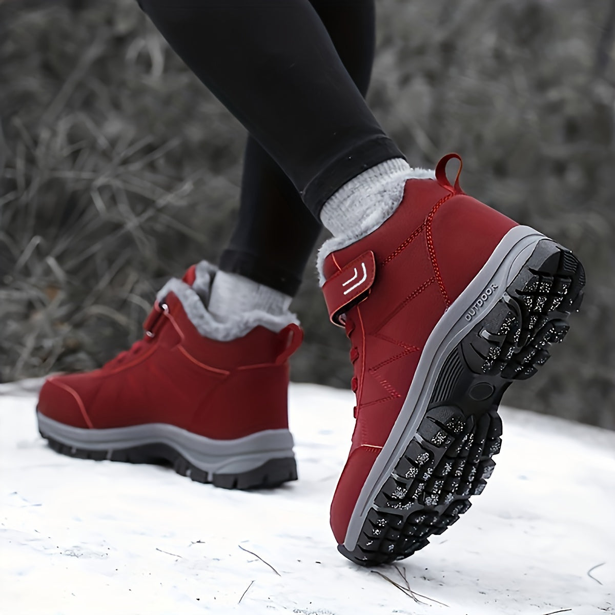 Women's Snow Sneakers Non-slip Comfortable Outdoor Shoes