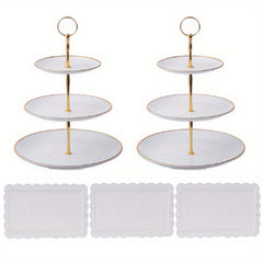 5 Pcs Cake Stand Set Cupcake Stand Set Dessert Table Display Set