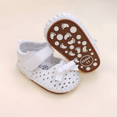 Casual Bowknot Baby Girl Sandals Lightweight Anti Slip Summer Shoes