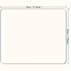 LOVE Letters Mouse Pad Washable Non Slip Rubber Base Mouse Pad