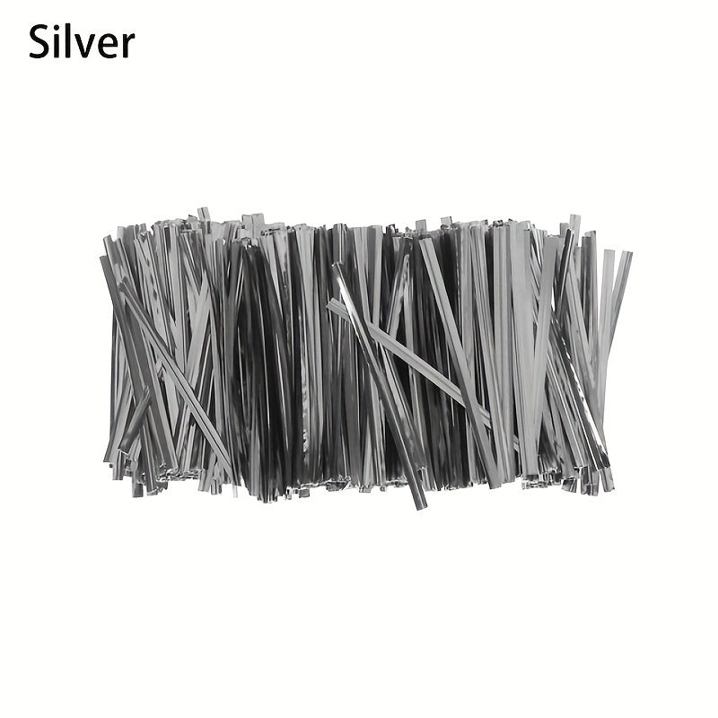 800pcs Metal Wire Tie Candy Baking Gift Packaging Bag Sealing Tie Rope