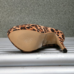 Leopard Print Platform High Heel Stiletto Pumps