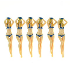 6 Pcs Bikini Girl Golf Teeses 7 Pin Up Teeses Home Golf Training