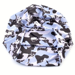 Unisex Camo Sunshade Pullover Hat for Outdoor Activity
