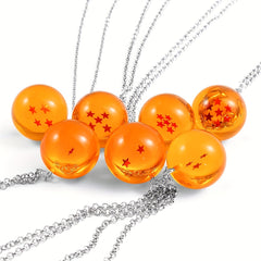 Resin Ball Pendant Necklace for Teen Boys and Girls