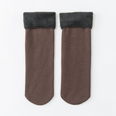 5 Pairs Winter Snow Socks Women's Middle Tube Socks