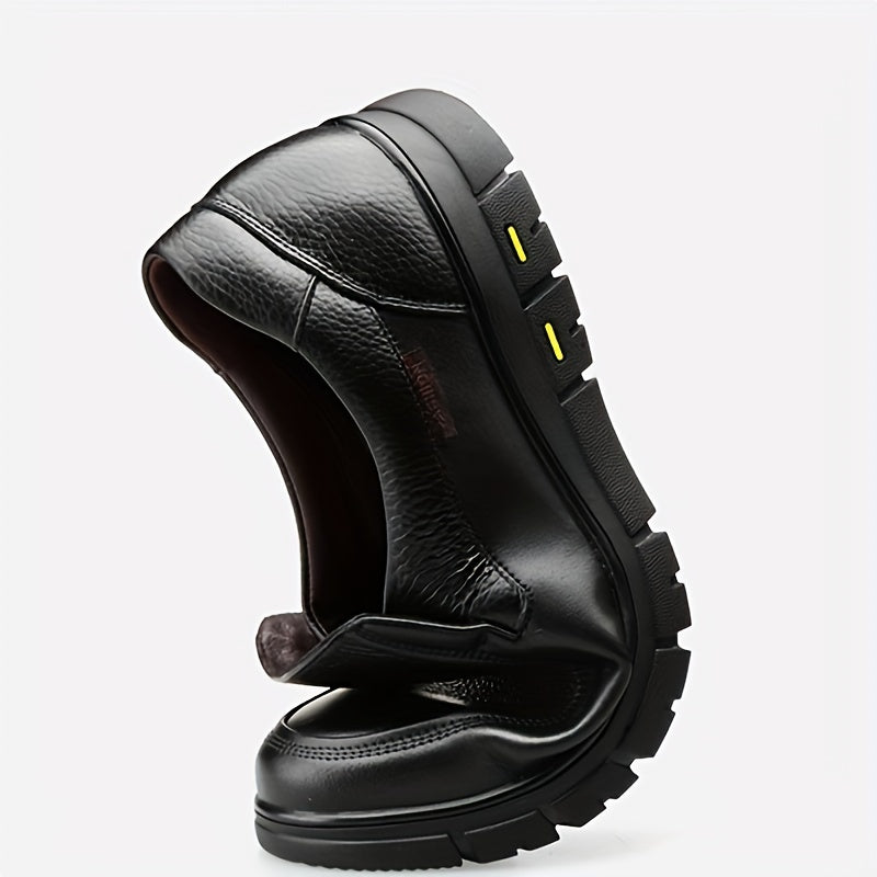 Men's Round Toe Oxford Dress Shoes Non Slip Formal Shoes