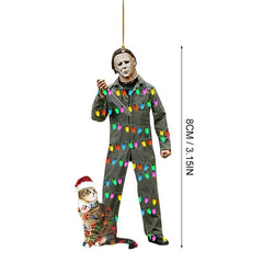 Classic Horror Character Charm Halloween Car Mirror Pendant